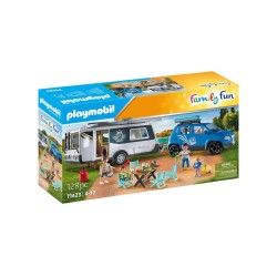 Playmobil Caravan With Car (71423)