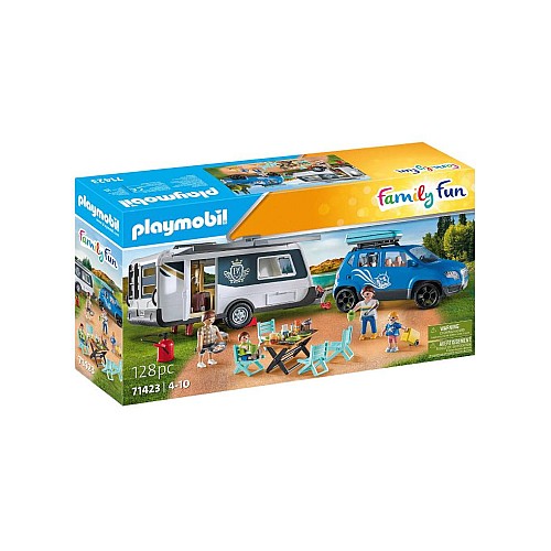 Playmobil Caravan With Car (71423)