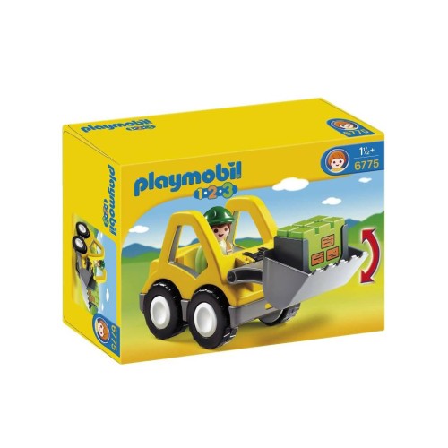 Playmobil 1.2.3 Wheel Loader (6775)