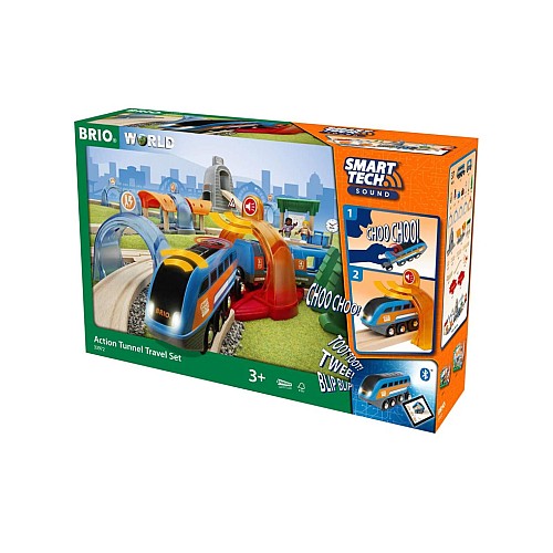 Brio Smart Tech Sound Action Tunnel Travel Set (33972)