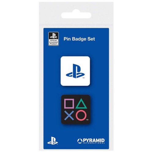 Set Playstation (shapes) Enamel Pin Badge
