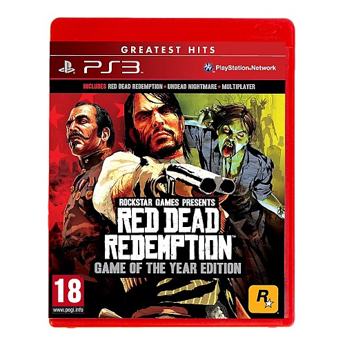 Red Dead Redemption Game Of The Year Edition Greatest Hits