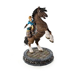 First4figures The Legend Of Zelda Breath Of The Wild Link On Horseback Resin 56cm