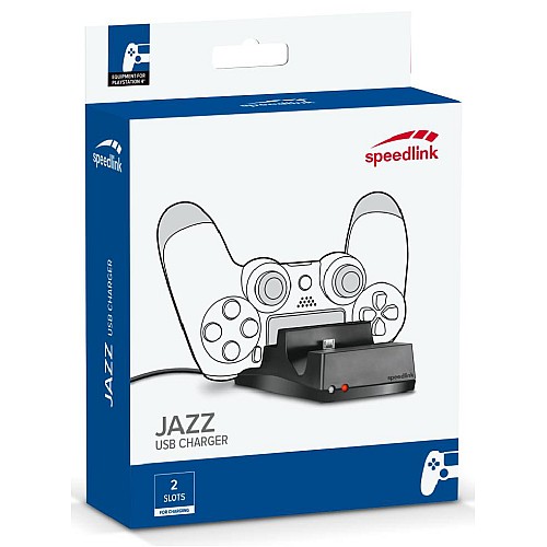 Charger Speedlink Jazz Usb Black - Playstation 4