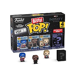 Bitty Pop 4 Pack Marvel The Infinity Saga Captain America