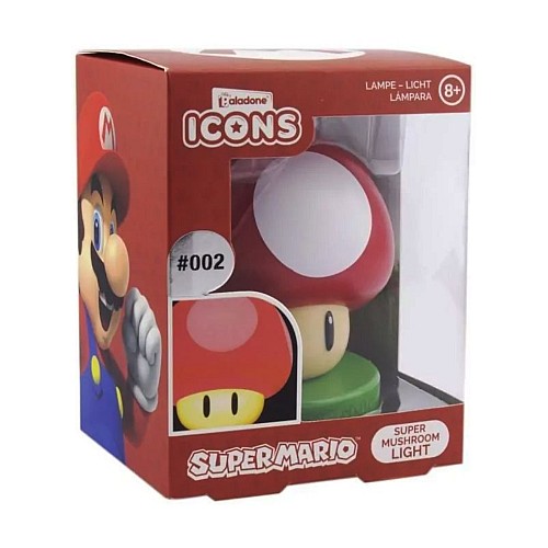 Lampa Paladone Nintendo Super Mario Super Mushroom Icon (pp4375nnv3)