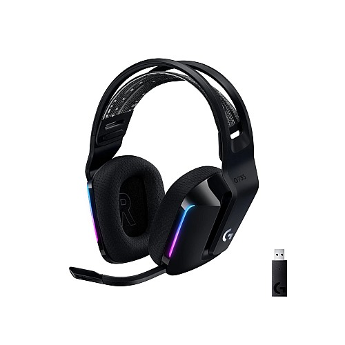 Headphones Logitech G733 Lightspeed Black 2.4ghz