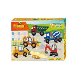 Hama Beads Midi Giftbox Construction Vehicles (3143)