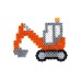 Hama Beads Midi Giftbox Construction Vehicles (3143)