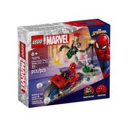 Lego Super Heroes Motorcycle Chase Spider-man Vs Doc Ock (76275)