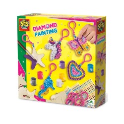 Ses Creative Diamond Painting Wooden Keychains (s14702)