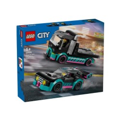 Lego City Race Car And Car Carrier Truck (60406)
