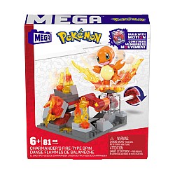 Mega Pokemon Adventure Builder Charmanders Fire-type Spin