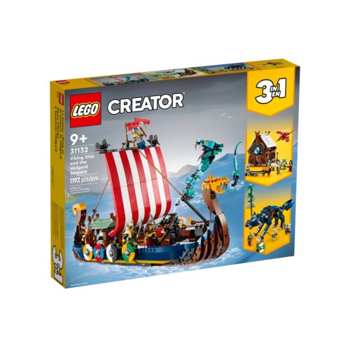 Lego(r) Creator Viking Ship And The Midgard Serpent (31132)