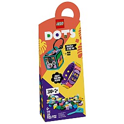 Lego(r) Dots Neon Tiger Bracelet Bag Tag (41945)