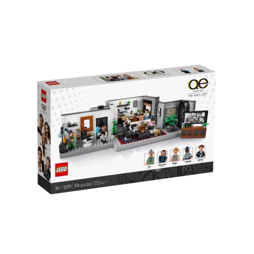 Lego(r) Creator Queer Eye The Fab 5 Loft (10291)