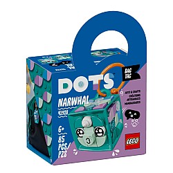 Keychain Lego(r) Dots Bag Tag Narwha (41928)