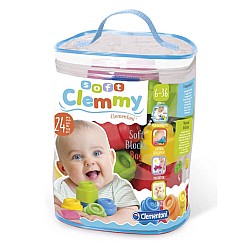 Baby Clementoni Soft Clemmy 24 Blocks Set (1033-14889)
