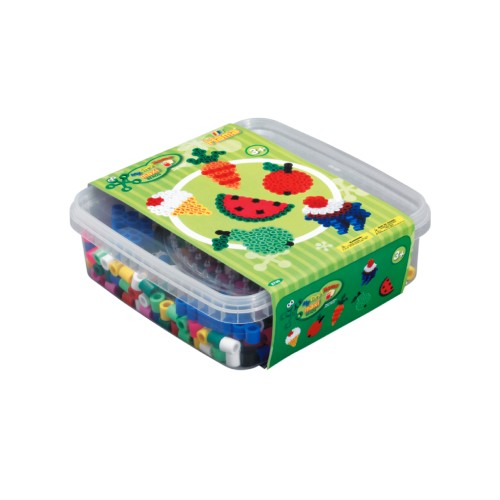 Hama Maxi Beads Beads & 1 Pegboard In Box Fruits (8740)