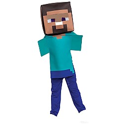 Costume Disguise Adaptive Minecraft Steve (128 Cm)