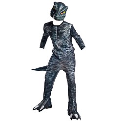 Costume Rubies Jurassic World Velociraptor Blue (128 Cm)