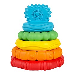 Baby Einstein Stack & Teethetm Multi-textured Teether (be-12356)