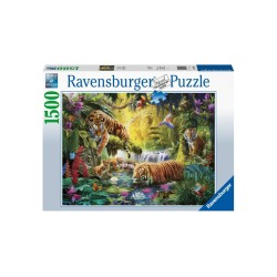 Puzzle Ravensburger Tranquil Tigers 1500pc (10216005)