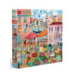 Puzzle Eeboo Venice Open Market 1000pc (epztvce)