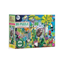 Puzzle Eeboo Rainforest Life 20pc