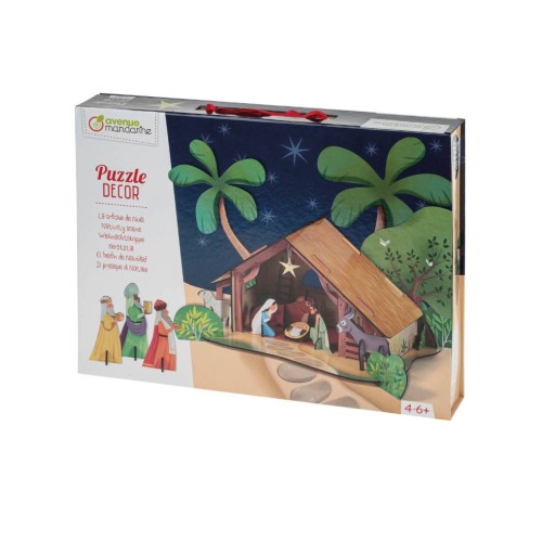 Puzzle Avenue Mandarine Scene Nativity Scene