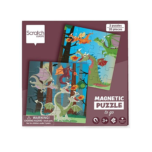Puzzle Scratch Europe Magnetic Book 20pc (466181160)