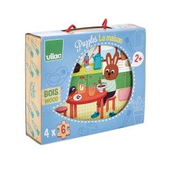 Puzzle Set Vilac House (2643)