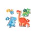 Puzzle Clementoni My First Puzzle Set 2-3-4-5 Pc Dinosaurs (20834)