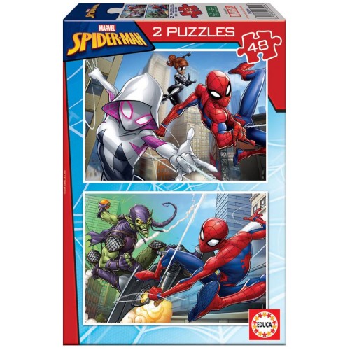 Puzzle Educa Spider-man 2x48pc (80-18099)