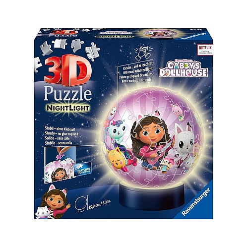 Puzzle Ravensburger 3d Gabby's Dollhouse Night Light 72p (10311575)