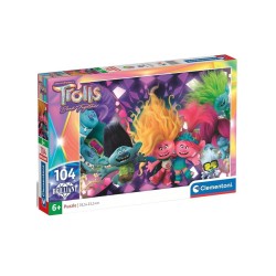 Puzzle Clementoni Trolls 3 104pc Brilliant (20191)