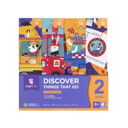 Puzzle Mieredu Level 2 Discover Things That Go 9-12-16-20pc (me642)
