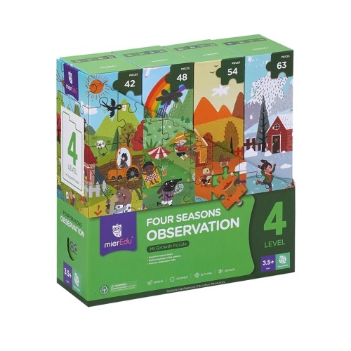 Puzzle Mieredu Level 4 Four Seasons Observation 42-48-54-63pc (me644)