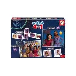 Puzzle Educa Superpack Wish 4 In 1 (80-19743)