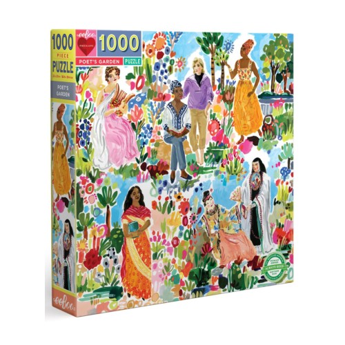 Puzzle Eeboo Poet's Garden1000pc (epztpot)
