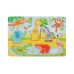 Puzzle Goki African Baby Animals Lift Out (57397)