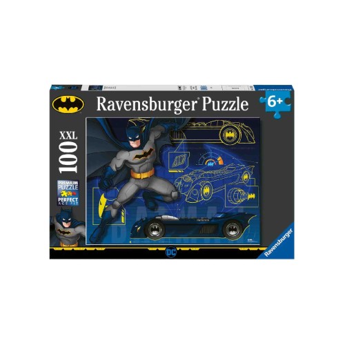 Puzzle Ravensburger Batman And Batmobile 100pc (13262)