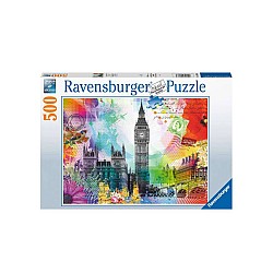 Puzzle Ravensburger London Postcard 500pc (16986)