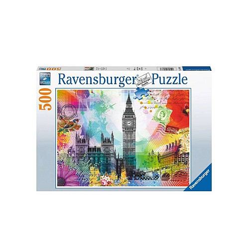 Puzzle Ravensburger London Postcard 500pc (16986)