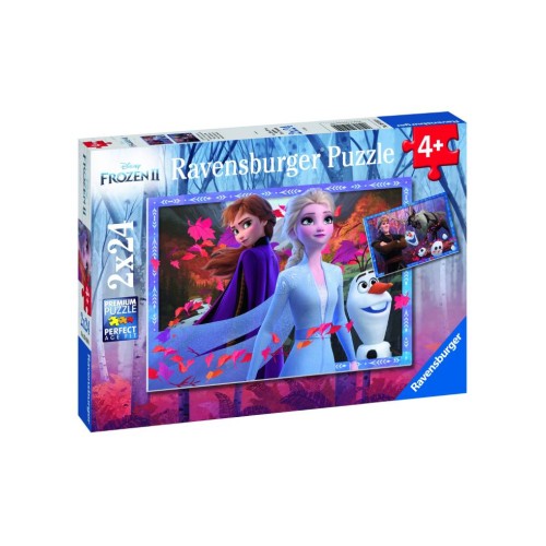Puzzle Ravensburger Frozen 2 Frosty Adventures 2x24pc (05010)
