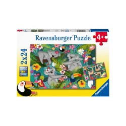 Puzzle Ravensburger Koalas And Sloths 2x24pc (05183)