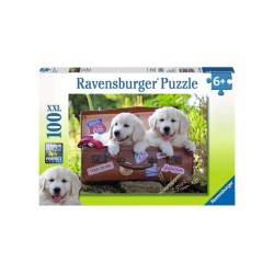 Puzzle Ravensburger Traveling Pups 100pc (10538)