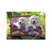 Puzzle Ravensburger Traveling Pups 100pc (10538) Puzzle Ravensburger Traveling Pups 100pc (10538)