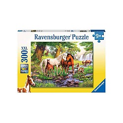 Puzzle Ravensburger Horses By The Stream 300pc (12904)