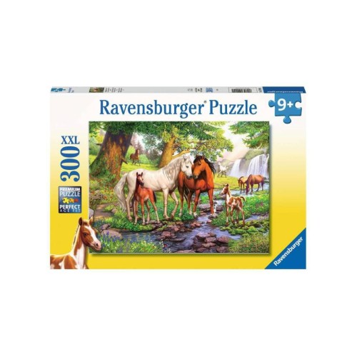 Puzzle Ravensburger Horses By The Stream 300pc (12904)